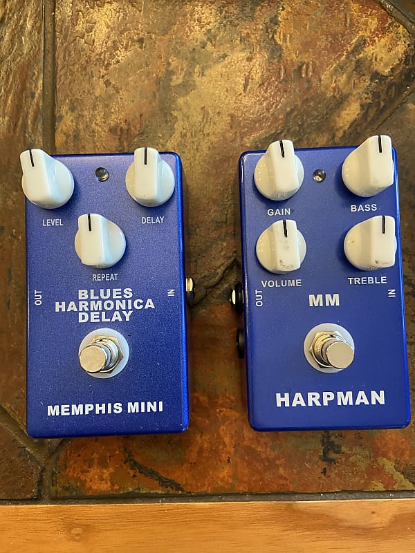 Memphis Mini harmonica pedals Reverb