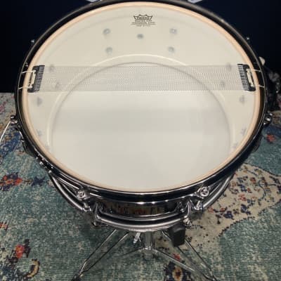 George Way - 14x6.5" Studio Model Snare Drum, Cast Hoops 2012 - Black Nickel image 12