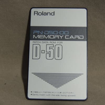 Yahoo!オークション - Roland D-50 メモリーカード 3枚 ローランド