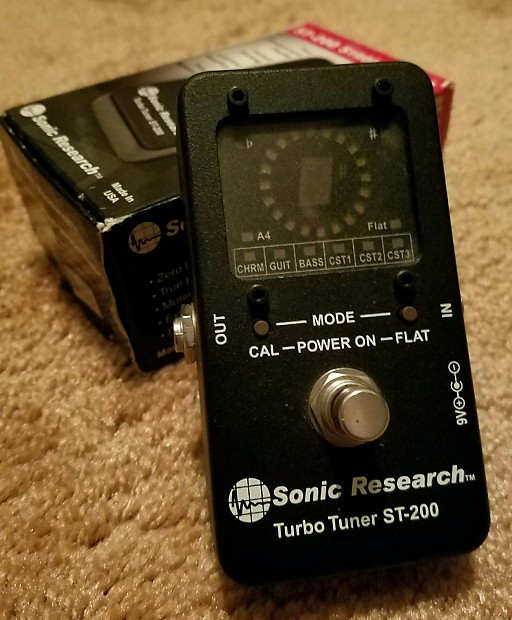 Sonic Research ST200 Turbo Tuner Reverb UK