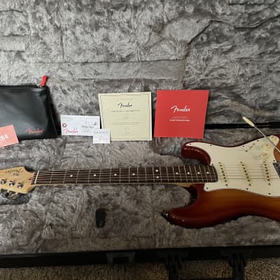 Fender American Professional Stratocaster Translucent Blond Medium Relic image 16
