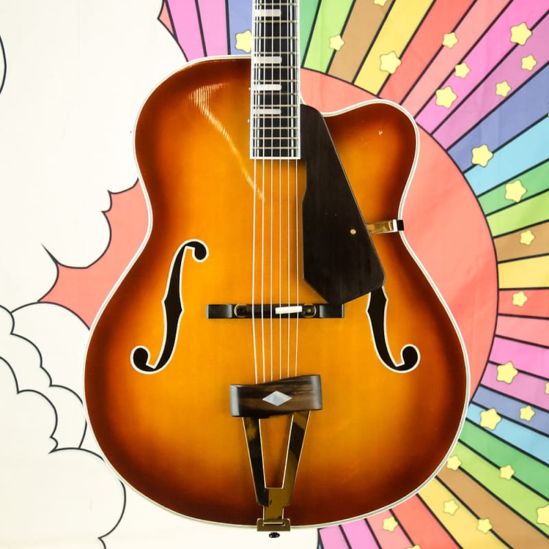 1986 Barker Archtop Acoustic Guitar, Handmade by Bill Barker, Reverb