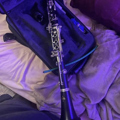 Buffet Clarinet E12F with M13 lyre mouthpiece image 2