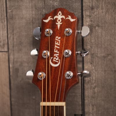 Crafter GAE-8 N Natural Electro Acoustic Guitar image 8