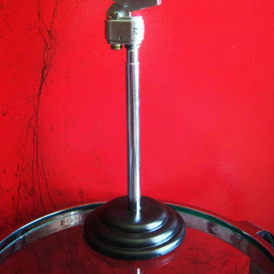 Vintage 1950's Snyder Banquet cast iron microphone desk stand U.S.A  Atlas Shure Electro Voice image 4