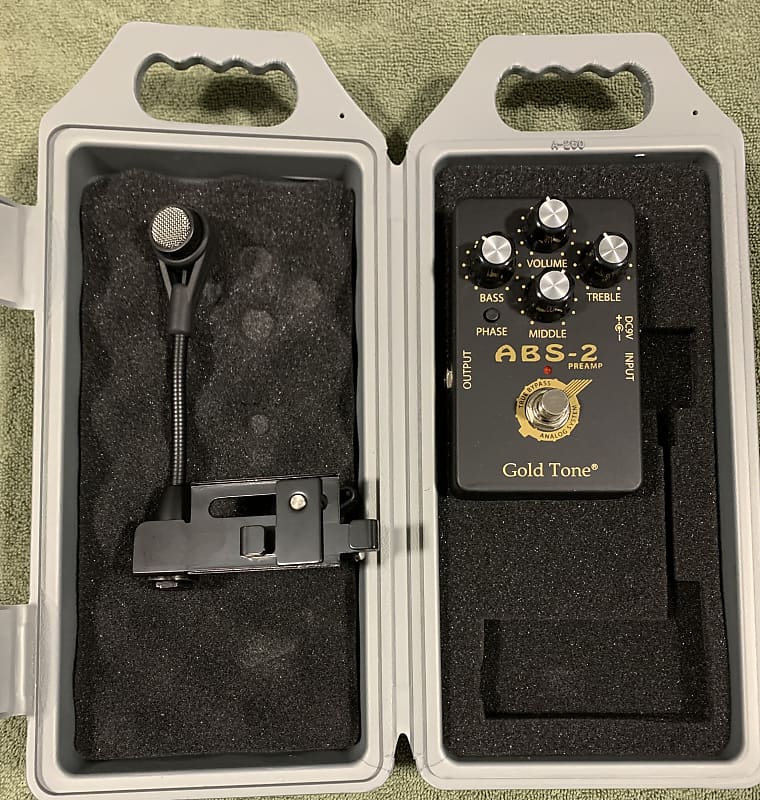 Gold Tone ABS2 Dynamic Banjo/Resonator Microphone Reverb