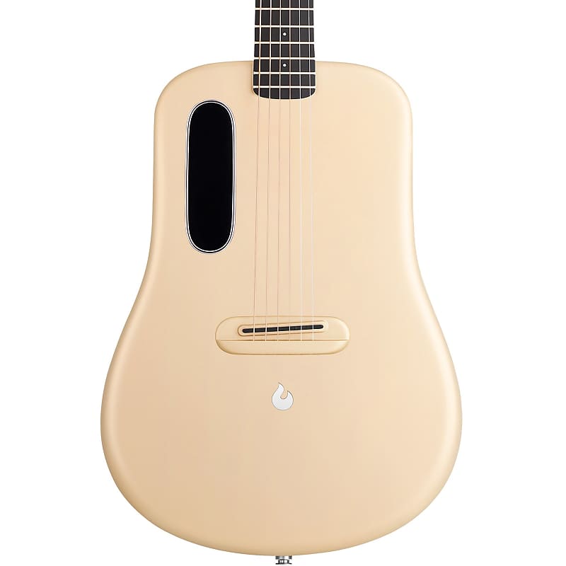 Lava Music ME 4 Carbon Fiber 36” Acoustic Electric Guitar - Soft Gold image 1
