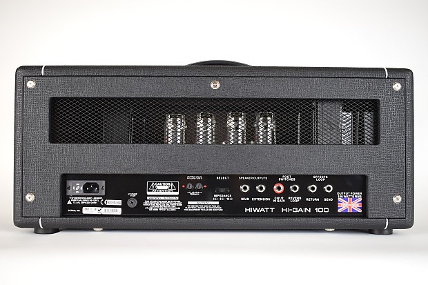 HIWATT HI-GAIN 100W Head HGS100H Class A/B Designed in
