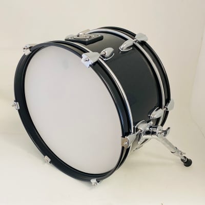 Lemon 16” Black Sparkle Bass Kick Drum for Roland and Alesis Kit image 2