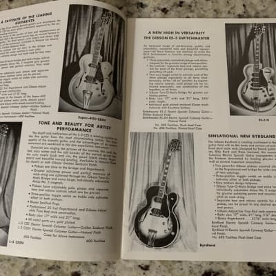 Gibson 1956 Catalog Reprint Les Paul Super 400 image 2