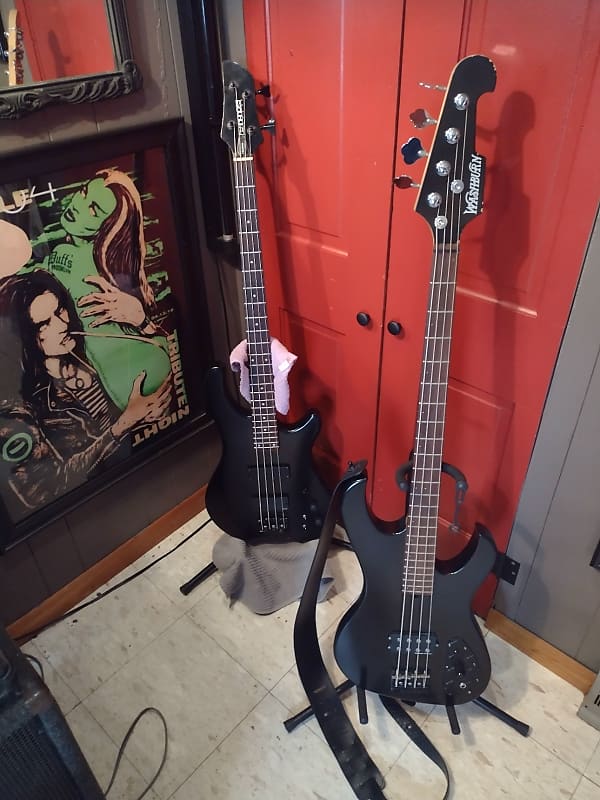 Washburn M-10 2002 Black | Reverb