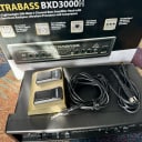 Behringer BXD3000H UltraBass 300-watt 2-channel Bass Head, w/original box, switchable Overdrive & Sub-Octave Effects, Rack Mounts, and onboard 7-ban EQ & Compressor