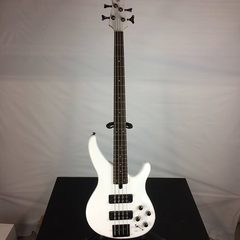 Yamaha TRBX304 WH 4-String White Bass Guitar | Reverb