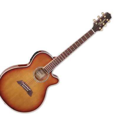Takamine TSP138C Thinline Acoustic Electric Guitar Natural