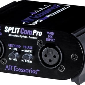 ART SPLITCom Pro Microphone Splitter / Combiner image 2