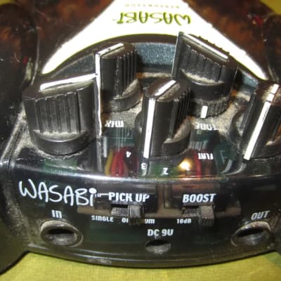 ~1995 Danelectro Wasabi Distortion Dark Grey image 5