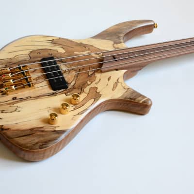 Cortex Bass Napoleon Fretless 4 String - 100% Walnut image 8