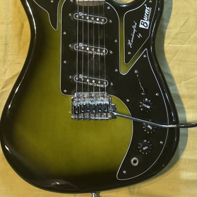 Burns Club Series Marquee Electric Guitar - Green Burst | Reverb
