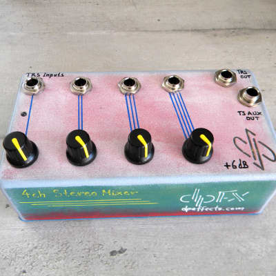 dpFX Pedals - 4 input Stereo Effects Mixer, with TRS and TS AUX (sum) output image 13