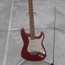 Fender Deluxe Powerhouse Stratocaster Candy Apple Red - Includes Hardshell Case