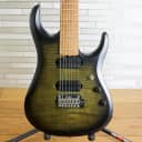 Sterling JP157FM John Petrucci Signature 7-String with Roasted Maple Neck 2021 Trans Black Satin