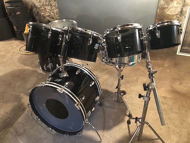 ludwig vistalite drum set