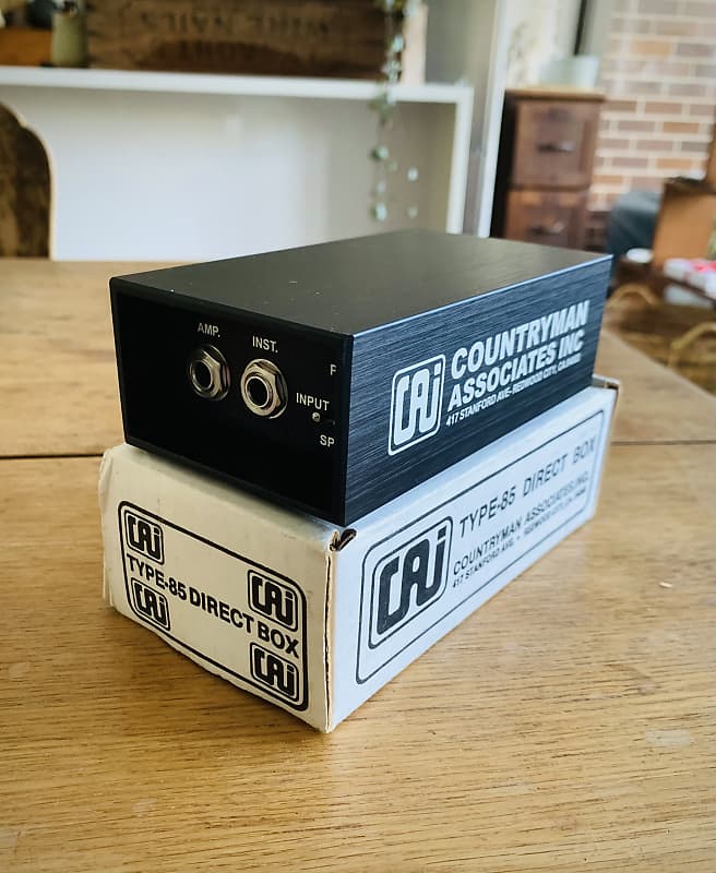 Countryman Type 85 Compact Active DI Box | Reverb Australia
