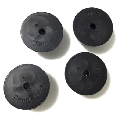 Rubber Feet for Amplifier Cabinets or Amp Heads Tapered - 4 pcs image 3