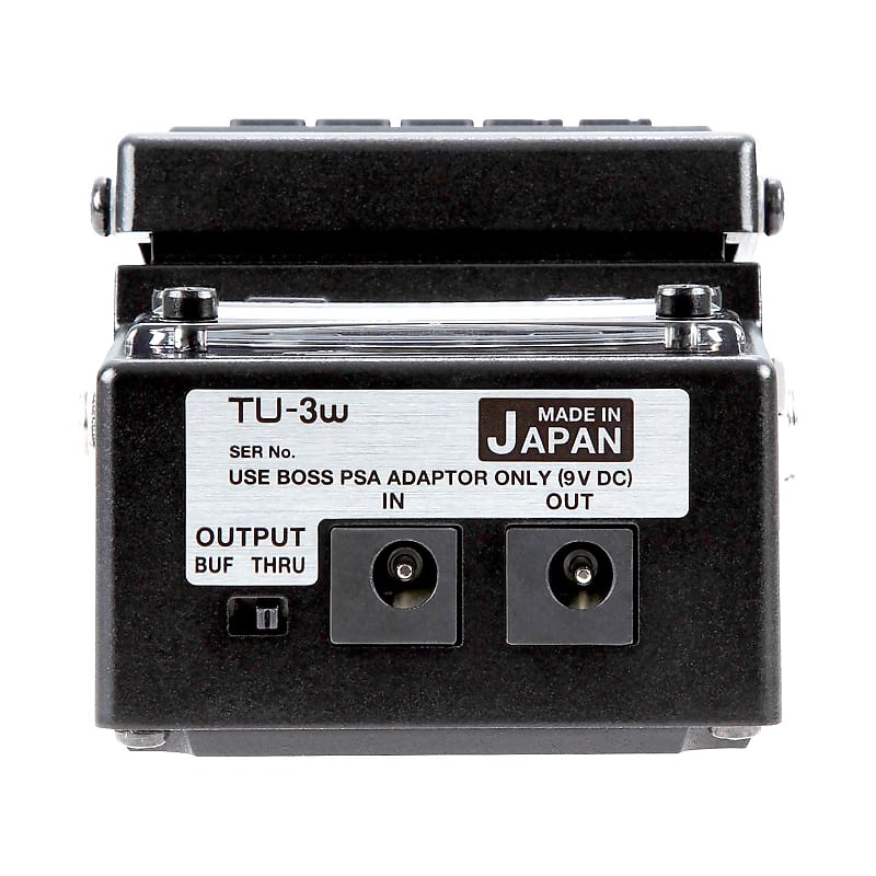BOSS TU-3W Chromatic Floor Tuner with Waza Innovation and