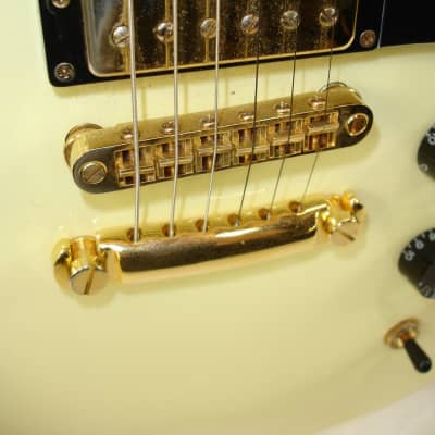 ESP LTD Xtone PS-1 Semi-hollow Electric Guitar - Vintage White image 6
