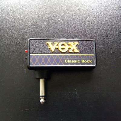 Vox amPlug Classic Rock Battery-Powered Guitar Headphone Amplifier 2007 - 2014 - Black / Blue Diamond for sale