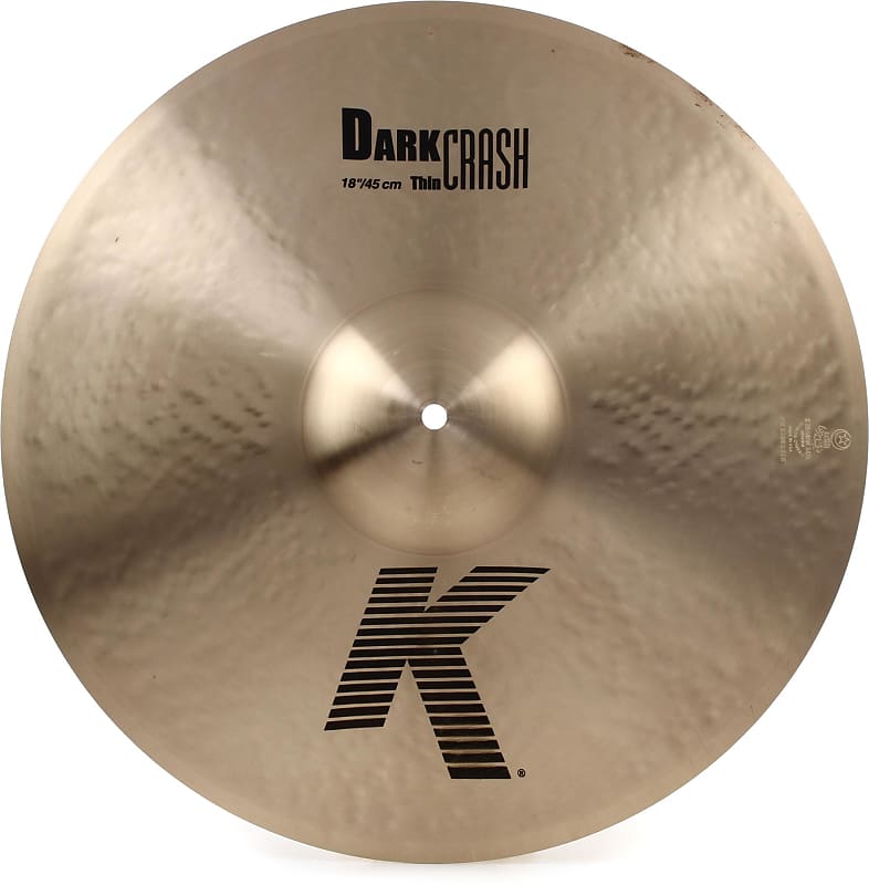 Zildjian 18 inch K Zildjian Dark Crash Cymbal (3-pack) Bundle image 1