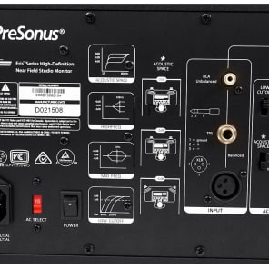 Presonus ERIS E66 145w Active Powered Dual 6.5" MTM Studio Monitor image 5