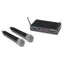 Samson Concert 288 Handheld Dual-Channel UHF Wireless Vocal Microphone System; I