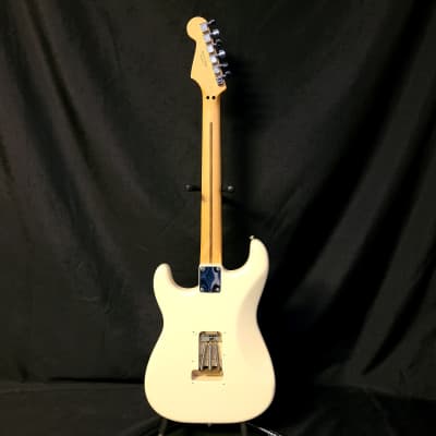 Used Fender Standard Stratocaster HSS w/ Locking Tremolo w/ Bag - Arctic White 030924 image 4