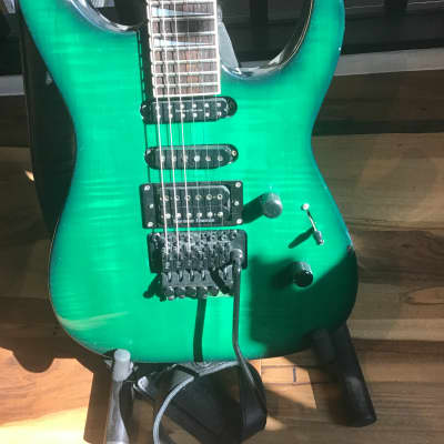 Jackson Dinky XL Professional Early 90s - Green | Reverb