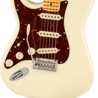 Fender American Professional II Stratocaster Left Handed Maple Fingerboard - Olympic White-Olympic White image 4