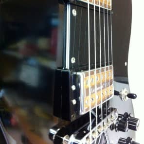 DeArmond by Guild Jetstar Black w/ hardshell case RARE | Reverb