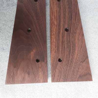 Custom Wooden Side Panels Sequential Circuits Drumtraks  American Walnut Wood image 1