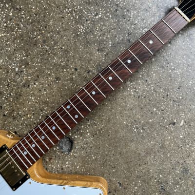 Kurt Wilson Korina Explorer Electric Guitar - Natural image 8