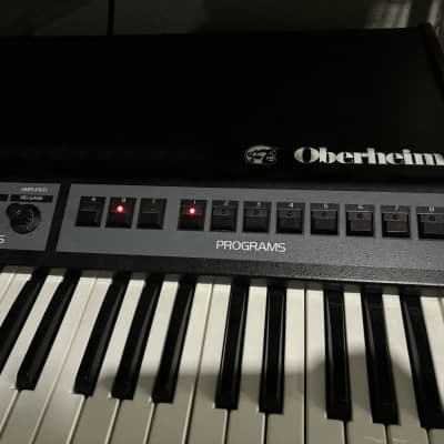 Oberheim OB-SX 49-Key 6-Voice Synthesizer 1980 - Black with Wood Sides image 2