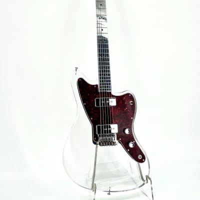 Electrical Guitar Company Series 5 2022 Acrylic / Clear & Polished, Tortoise, Chrome image 2