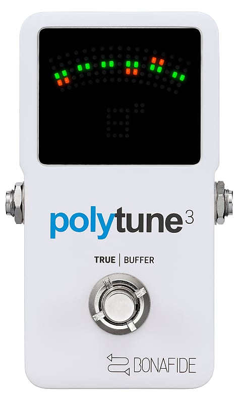 TC Electronic Polytune 3 Ultra-Compact Polyphonic Tuner with Multiple Tuning Modes;  Immaculate Cond image 1