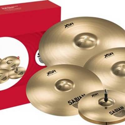 Sabian XSR Performance Set with Free 18" Fast Crash - Brilliant