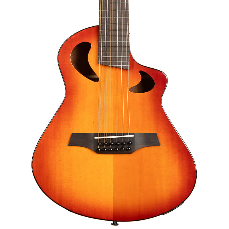 Veillette Avante Series Gryphon 12 String Acoustic Guitar - Tobacco Burst image 1