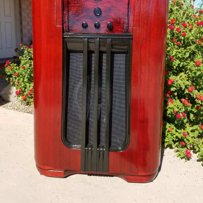Philco 660X Antique Radio Custom Guitar Amp Cabinet with Eminence Legend EM12 12" Speaker image 11