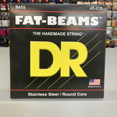 DR FB-45 Fat Beams Electric Bass Strings - Medium (45-105) image 1
