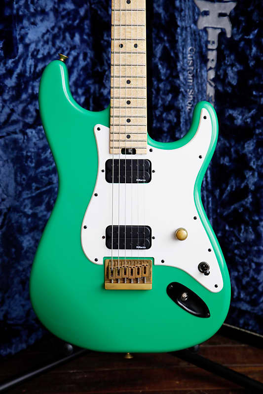 Charvel Custom Shop So-Cal HH Slime Green Electric Guitar 2014 Pre-Owned image 1