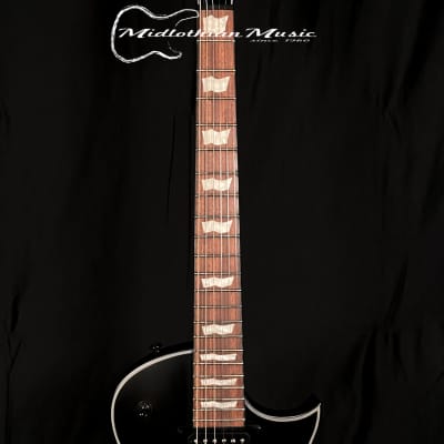 ESP LTD - Eclipse EC-256 Electric Guitar - Black Satin Finish image 3
