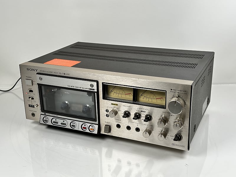 SONY EL-7 3 Head Elcaset Tape Recorder  			